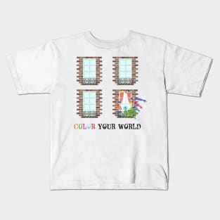 Color Your World Kids T-Shirt